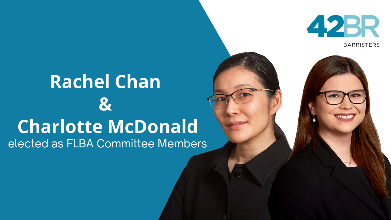 Rachel Chan and Charlotte McDonald elected as FLBA Committee Members