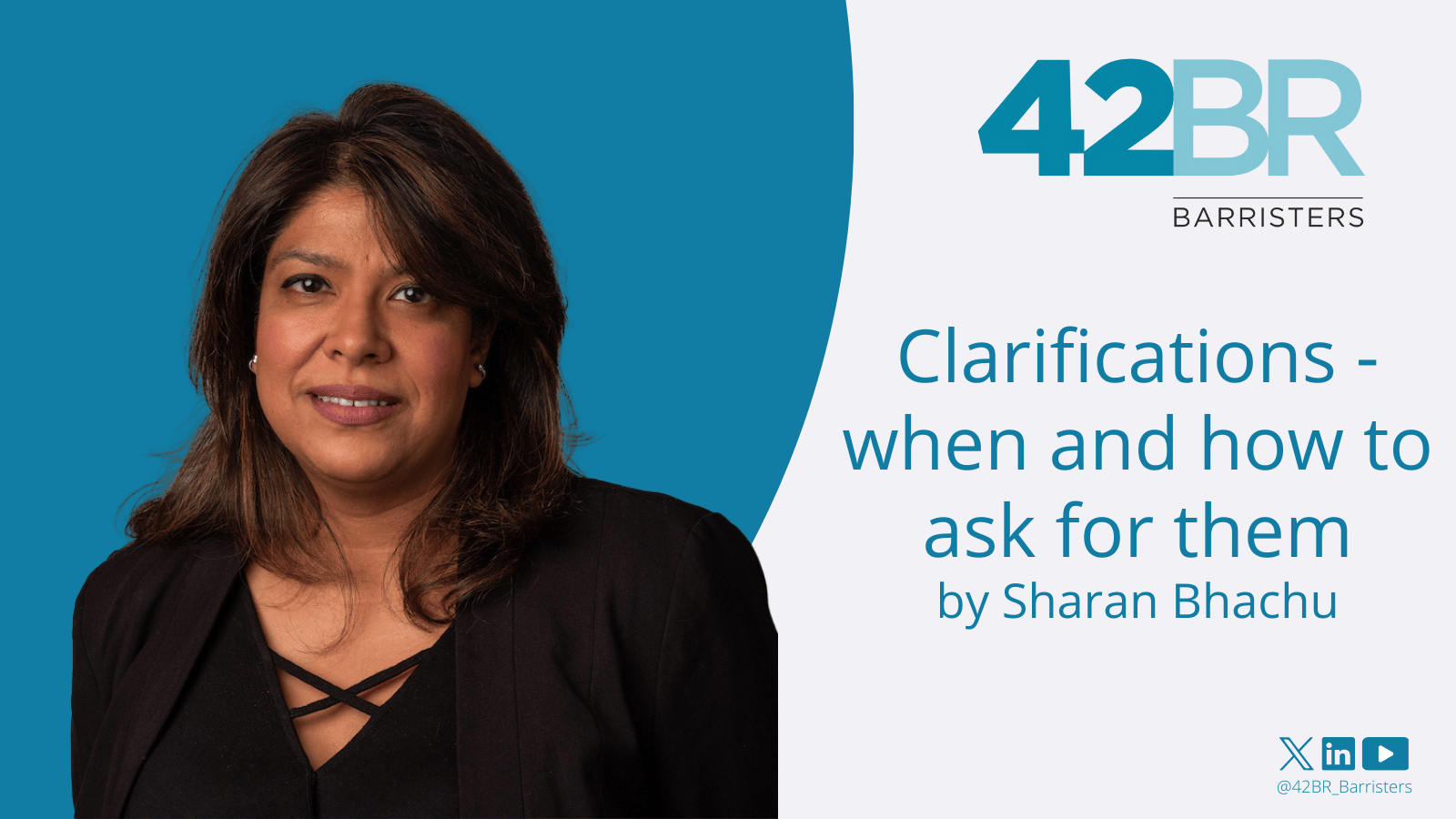 Clarifications - when and how to ask for them