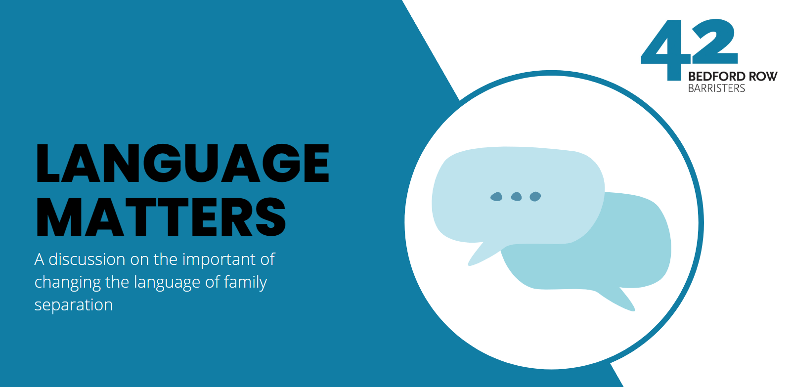 Language Matters: A discussion on the importance of changing the language of family separation